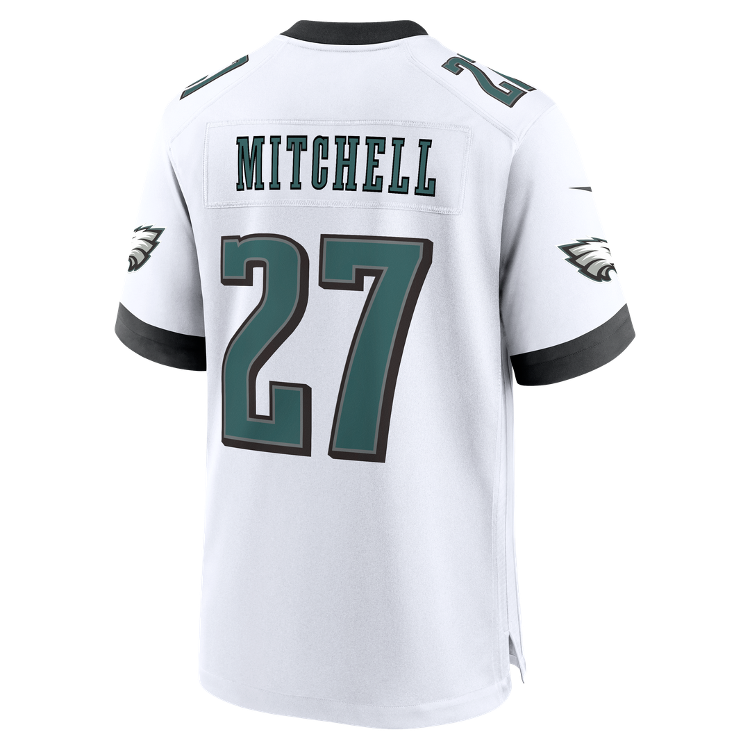 Philadelphia Eagles Quinyon Mitchell Nike Game Jersey - White