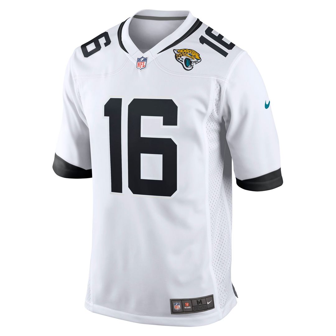 Jacksonville Jaguars Trevor Lawrence Nike Game Jersey - White