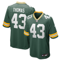 Green Bay Packers Kiondre Thomas Nike Game Player Jersey - Green