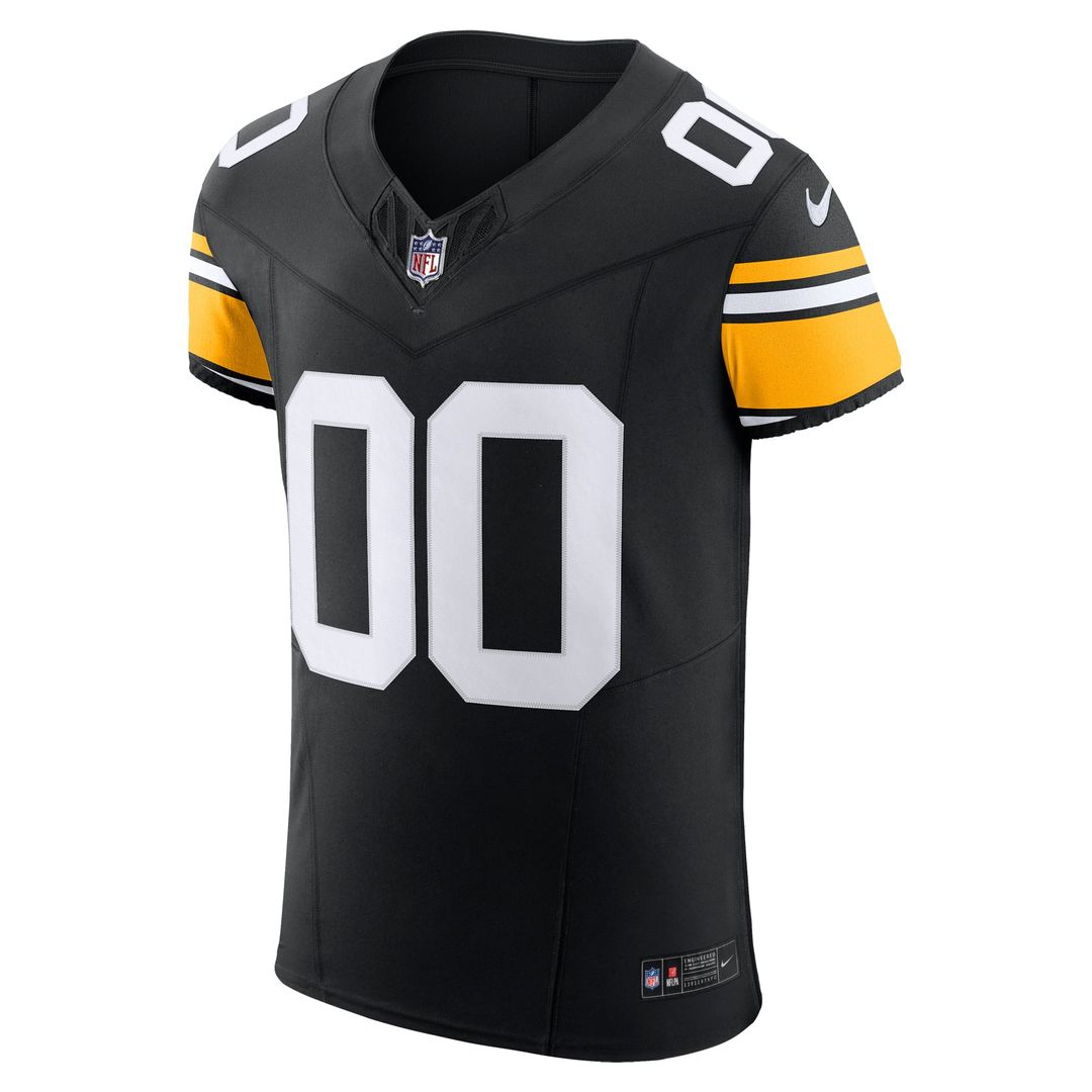 Pittsburgh Steelers Nike Vapor F.U.S.E. Elite Custom Jersey - Black