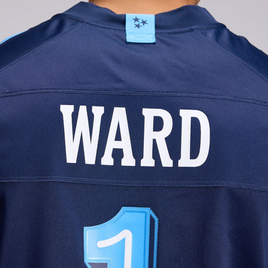 Tennessee Titans Cameron Ward Nike 2026 Rivalries Collection Game Jersey - Navy