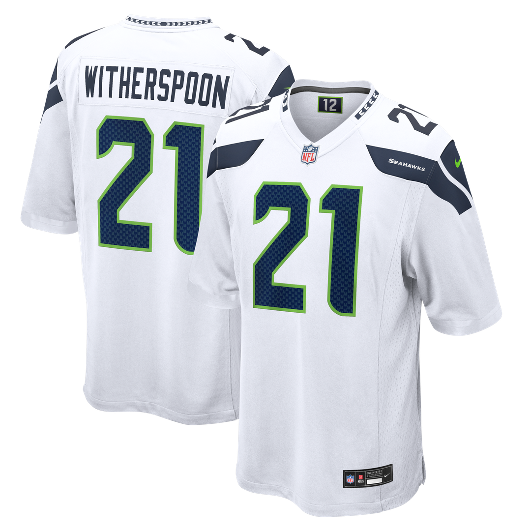 Seattle Seahawks Devon Witherspoon Nike Game Jersey - White
