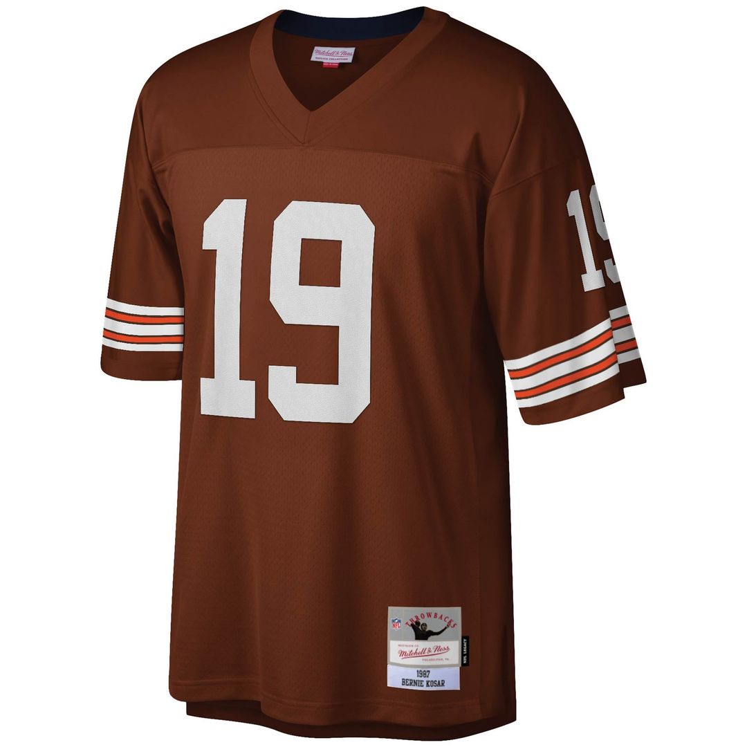 Cleveland Browns Bernie Kosar Mitchell & Ness Legacy Replica Jersey - Brown