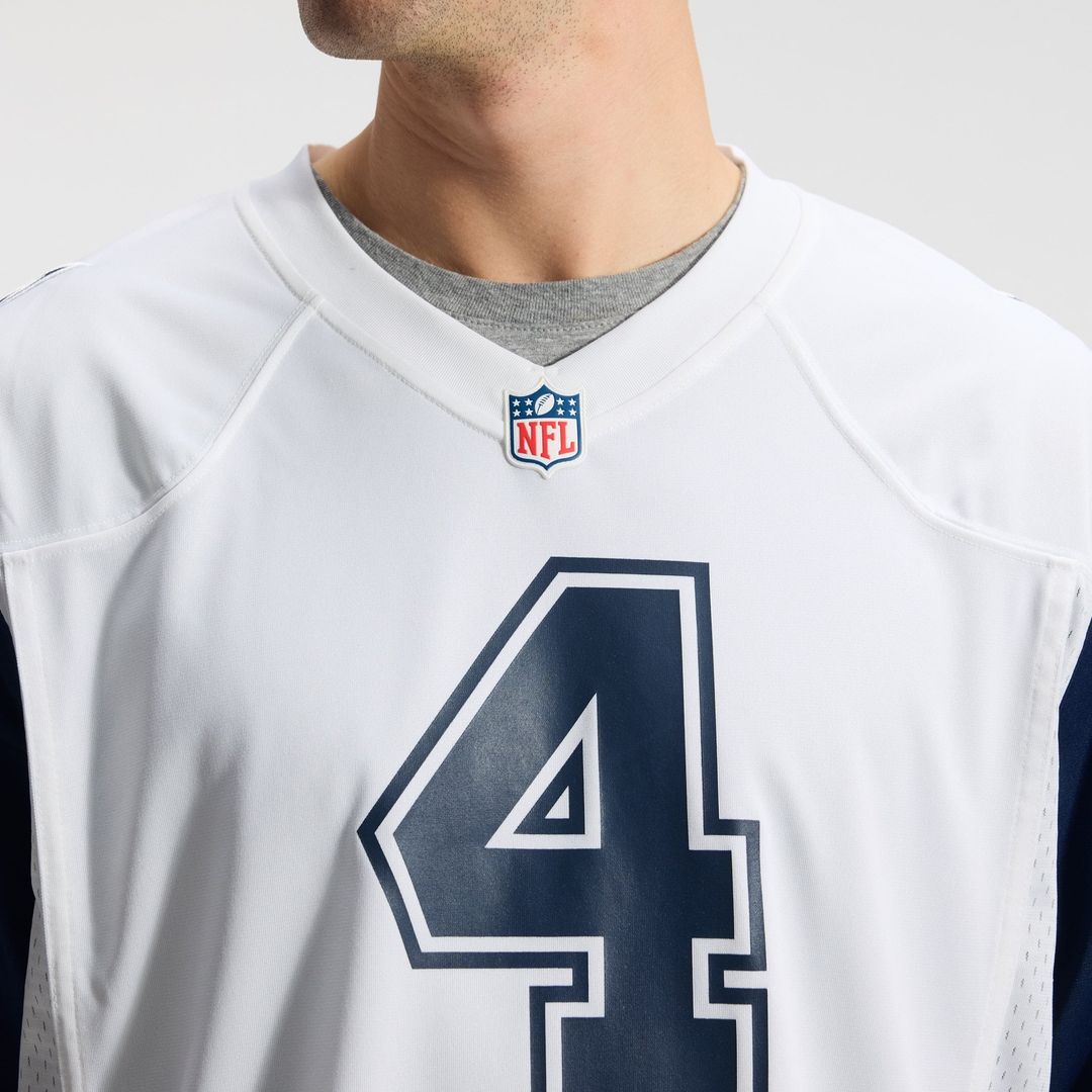 Dallas Cowboys Dak Prescott Nike Alternate Game Team Jersey - White