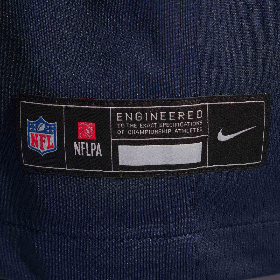 Chicago Bears Ozzy Trapilo Nike Team Game Jersey - Navy