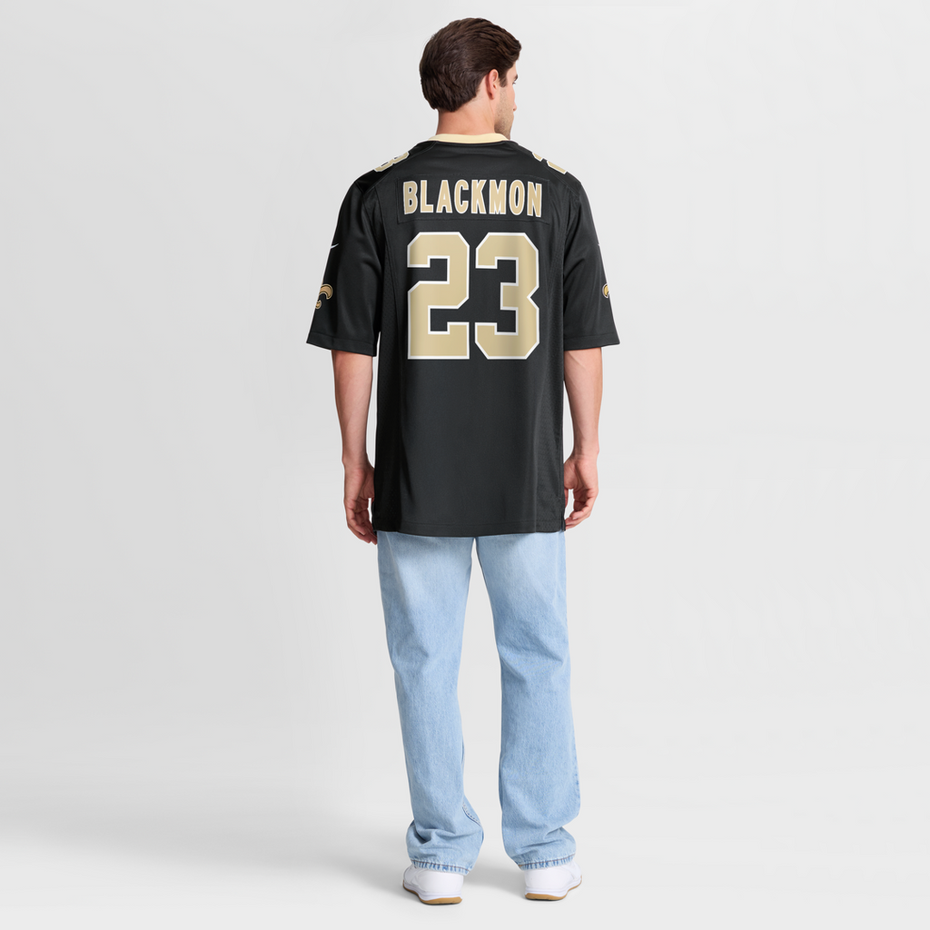 New Orleans Saints Julian Blackmon Nike Team Game Jersey - Black