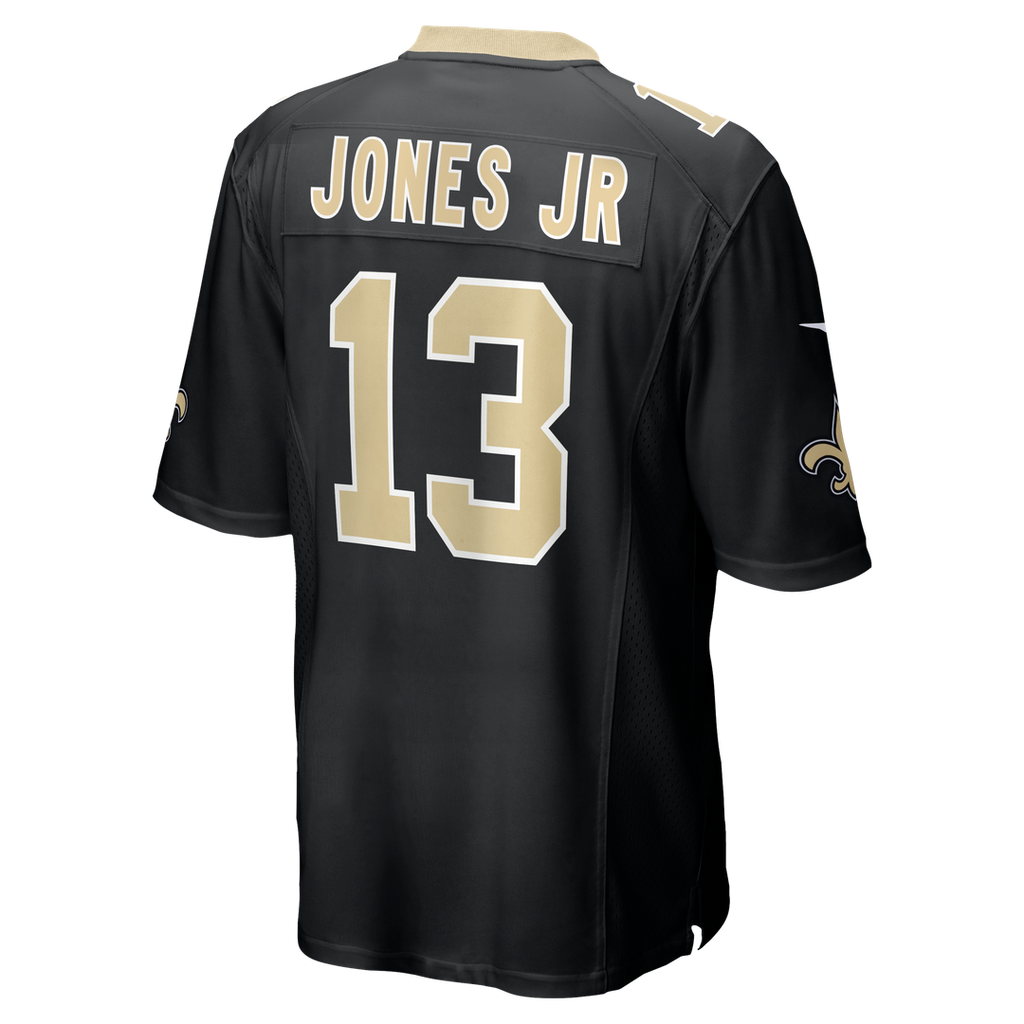 New Orleans Saints Velus Jones Jr. Nike Team Game Jersey - Black