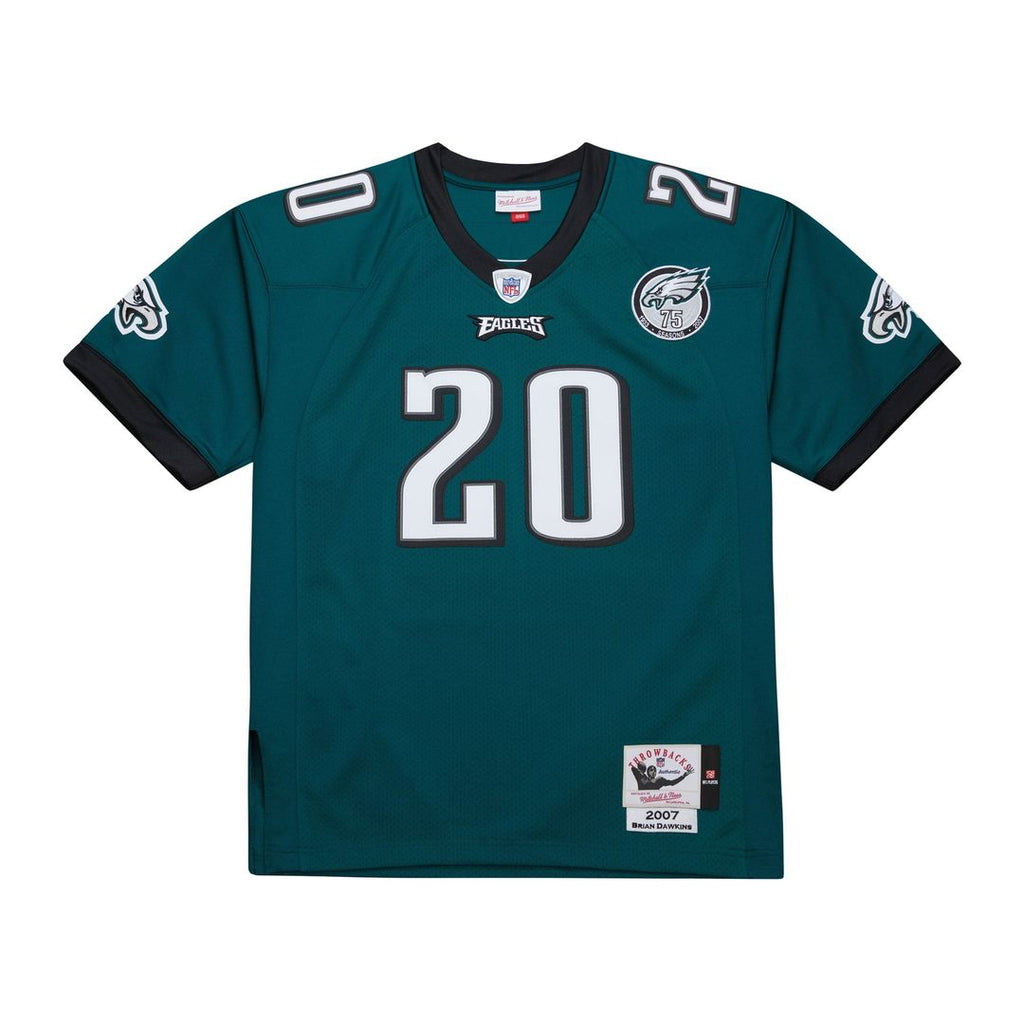 Philadelphia Eagles 1996 Brian Dawkins Mitchell & Ness Authentic Throwback Retired Player Jersey - White