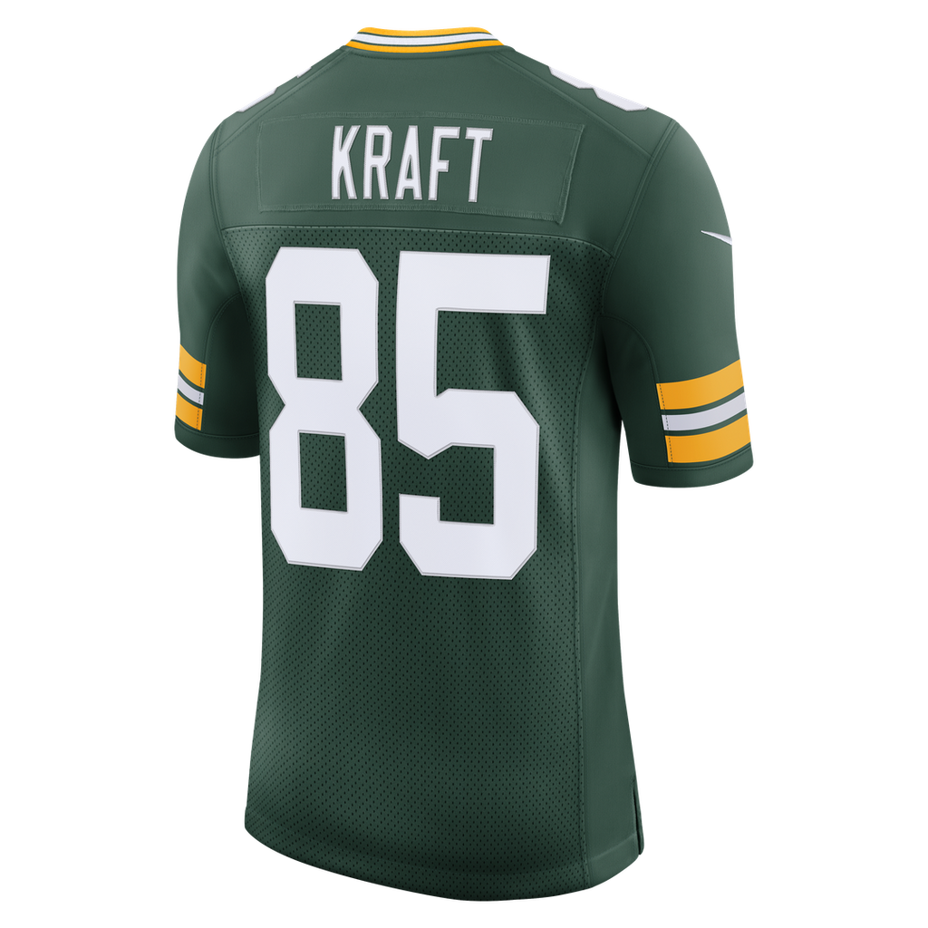 Green Bay Packers Tucker Kraft Nike Vapor Untouchable Stitched Limited Jersey - Green
