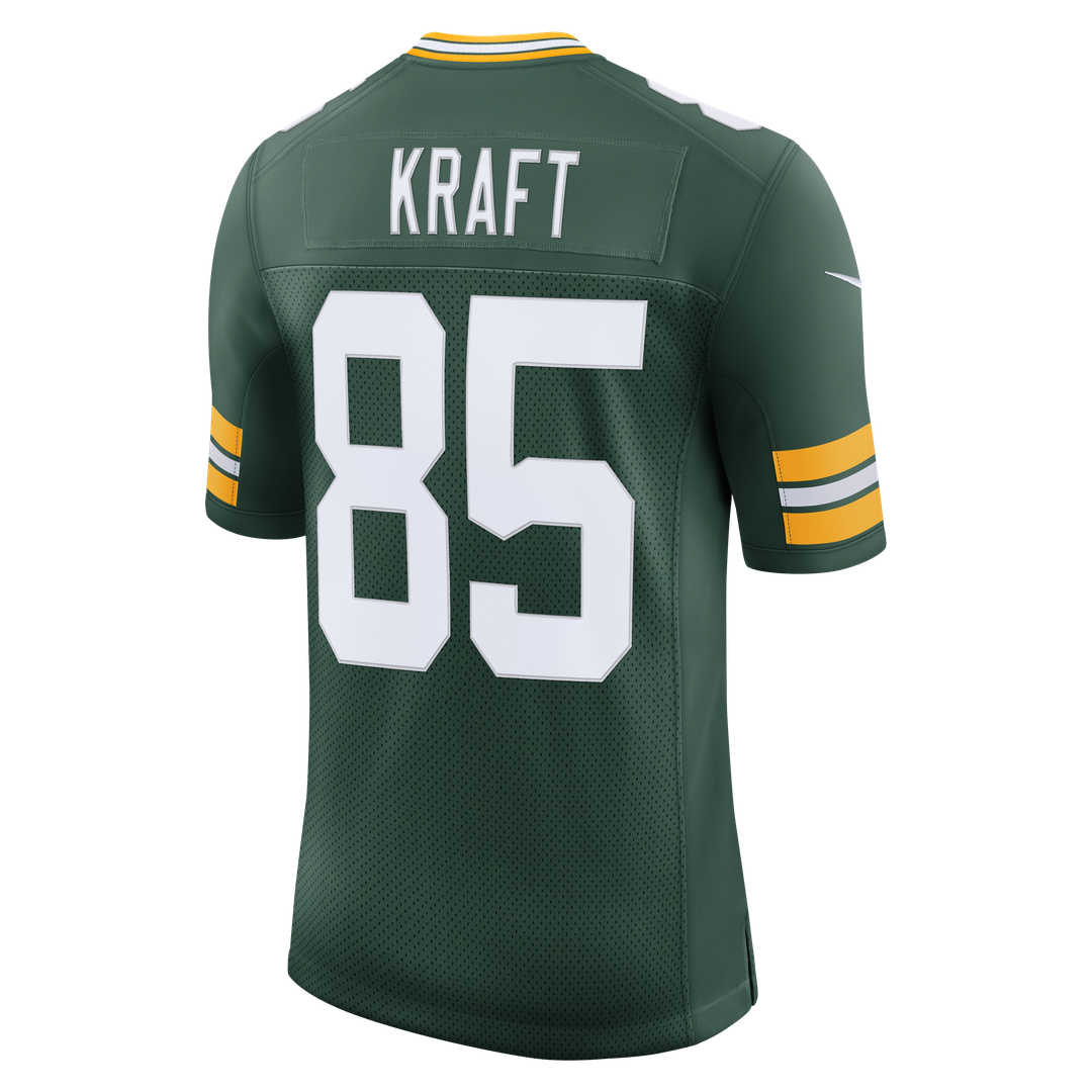Green Bay Packers Tucker Kraft Nike Vapor Untouchable Stitched Limited Jersey - Green