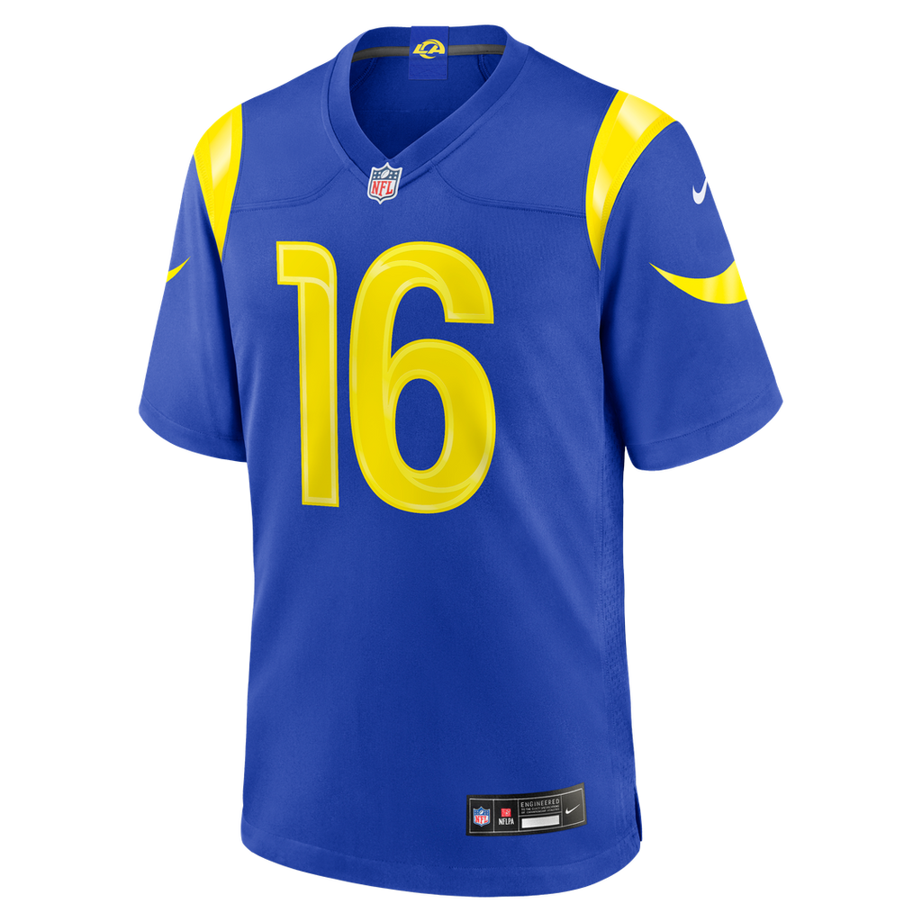 Los Angeles Rams Tru Edwards Nike Team Game Jersey - Royal