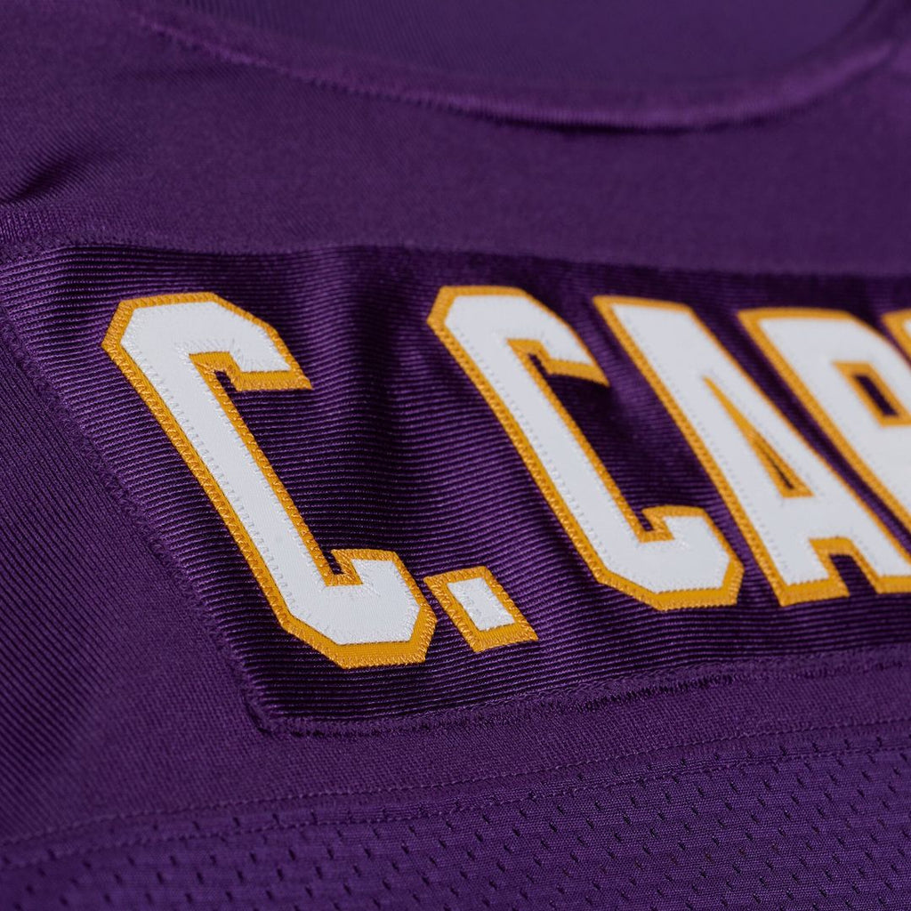 Minnesota Vikings Cris Carter Mitchell & Ness 2001 Authentic Throwback Jersey - Purple