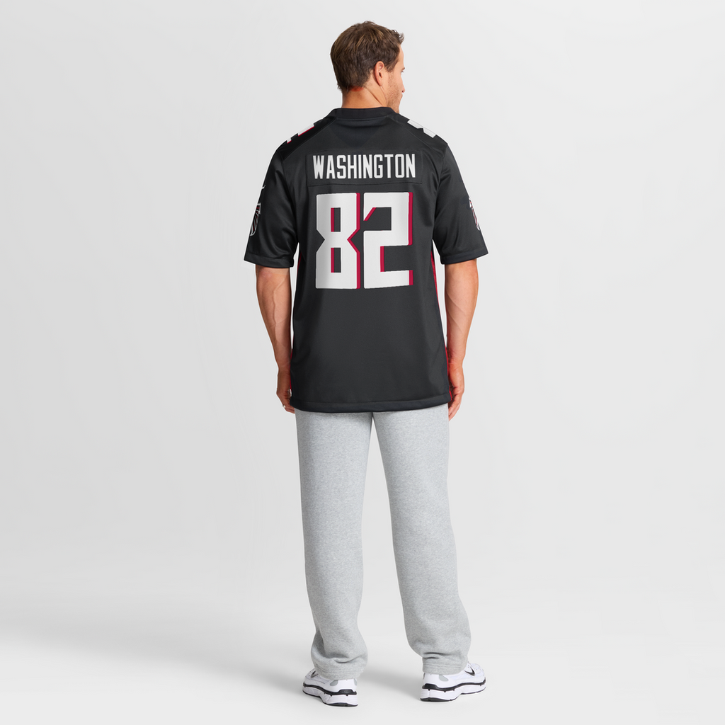 Atlanta Falcons Casey Washington Nike Team Game Jersey - Black