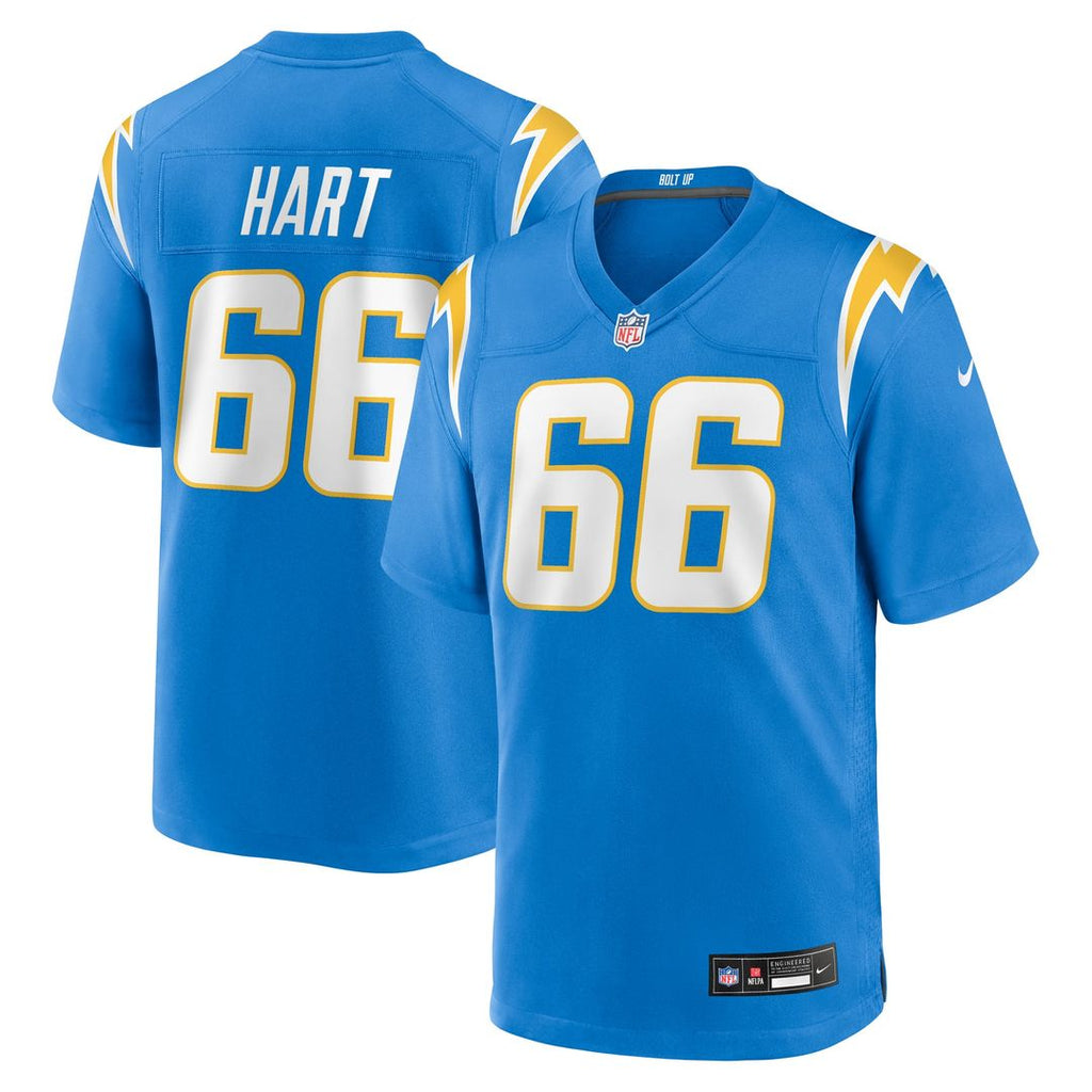 Los Angeles Chargers Bobby Hart Nike Team Game Jersey - Powder Blue