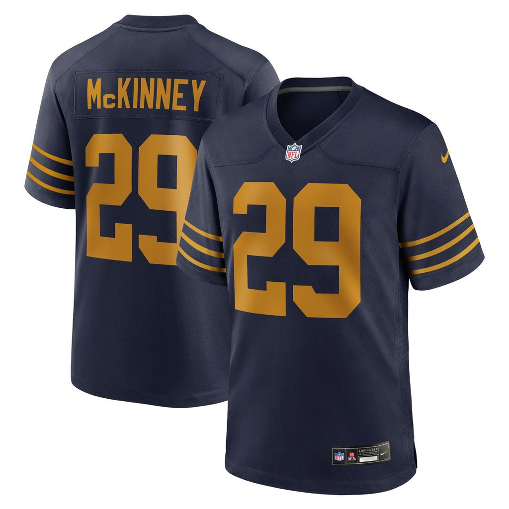 Green Bay Packers Xavier McKinney Nike The 1923 Classic Game Jersey - Navy