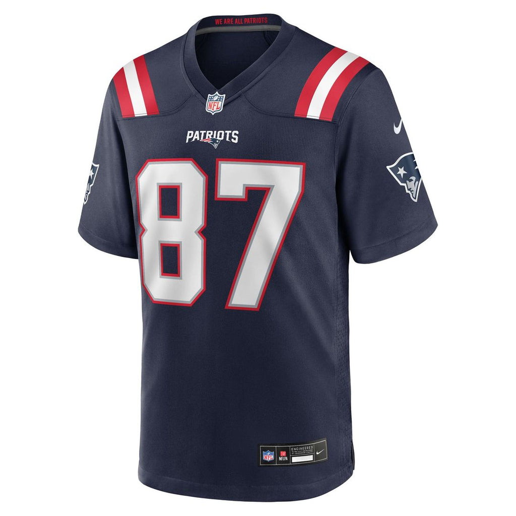 New England Patriots Rob Gronkowski Nike Team Retired Player Game Jersey - Navy