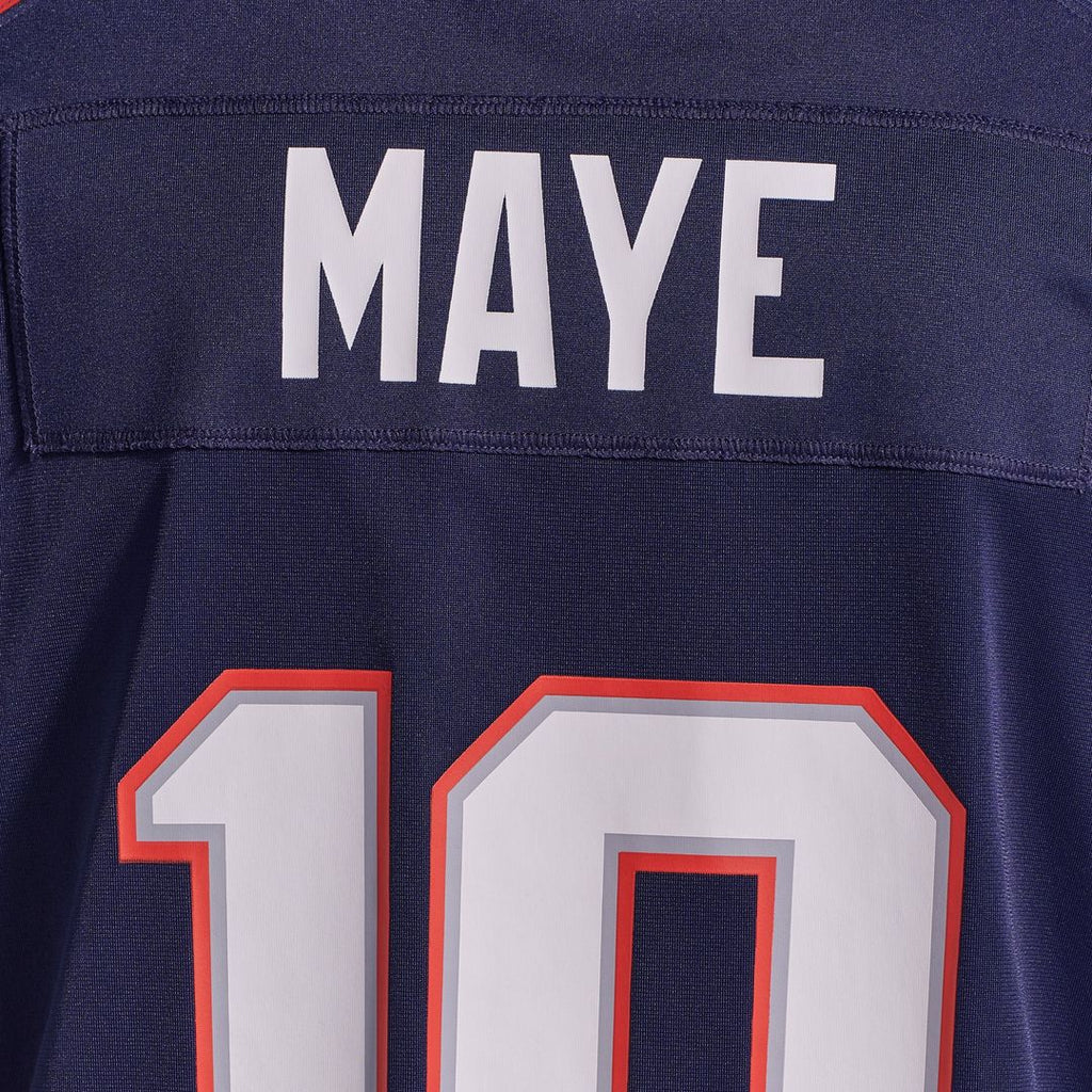 New England Patriots Drake Maye Nike Player Game Jersey - Navy