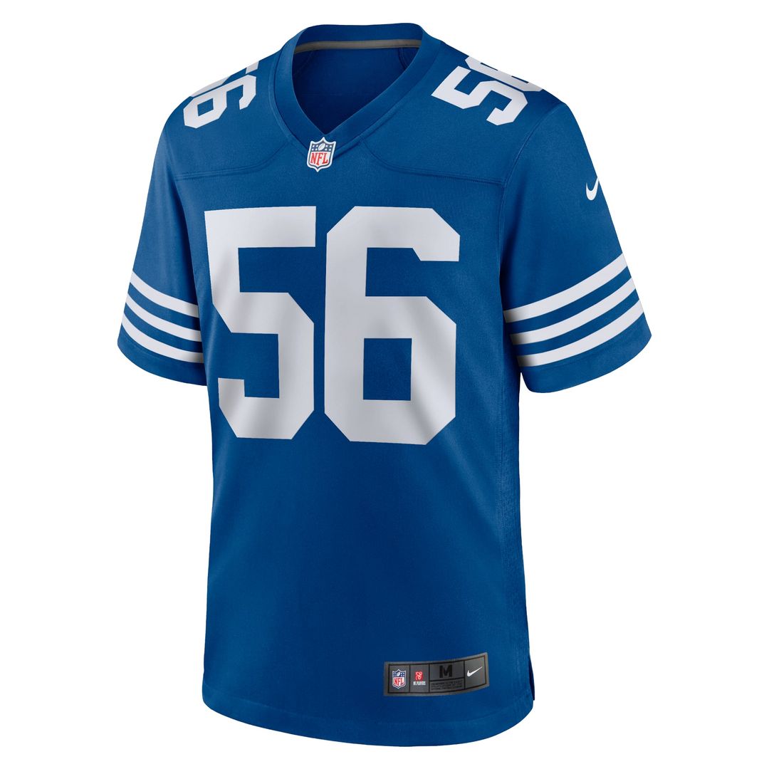 Indianapolis Colts Quenton Nelson Nike Alternate Game Jersey - Royal