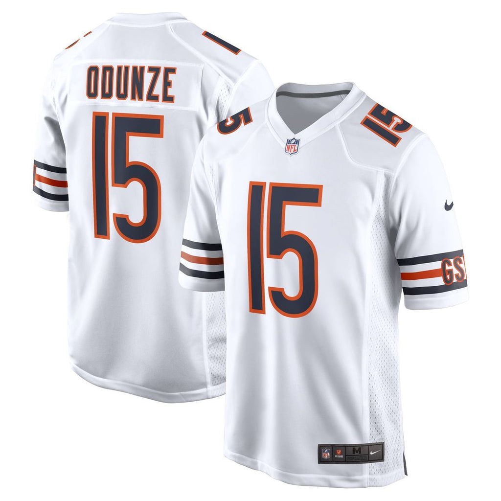 Chicago Bears Rome Odunze Nike Game Jersey - White