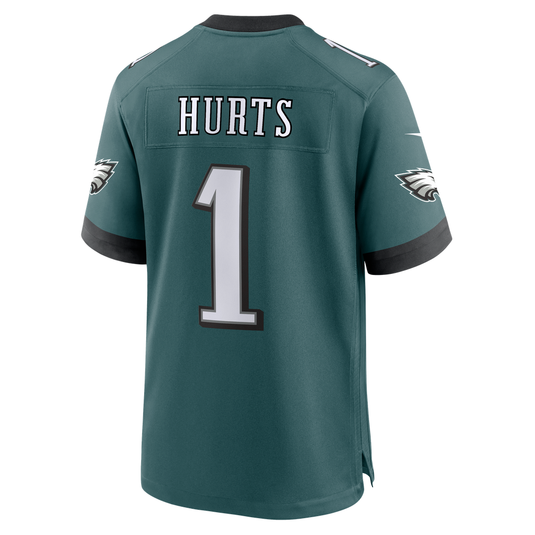 Philadelphia Eagles Jalen Hurts Nike Team Game Jersey - Midnight Green