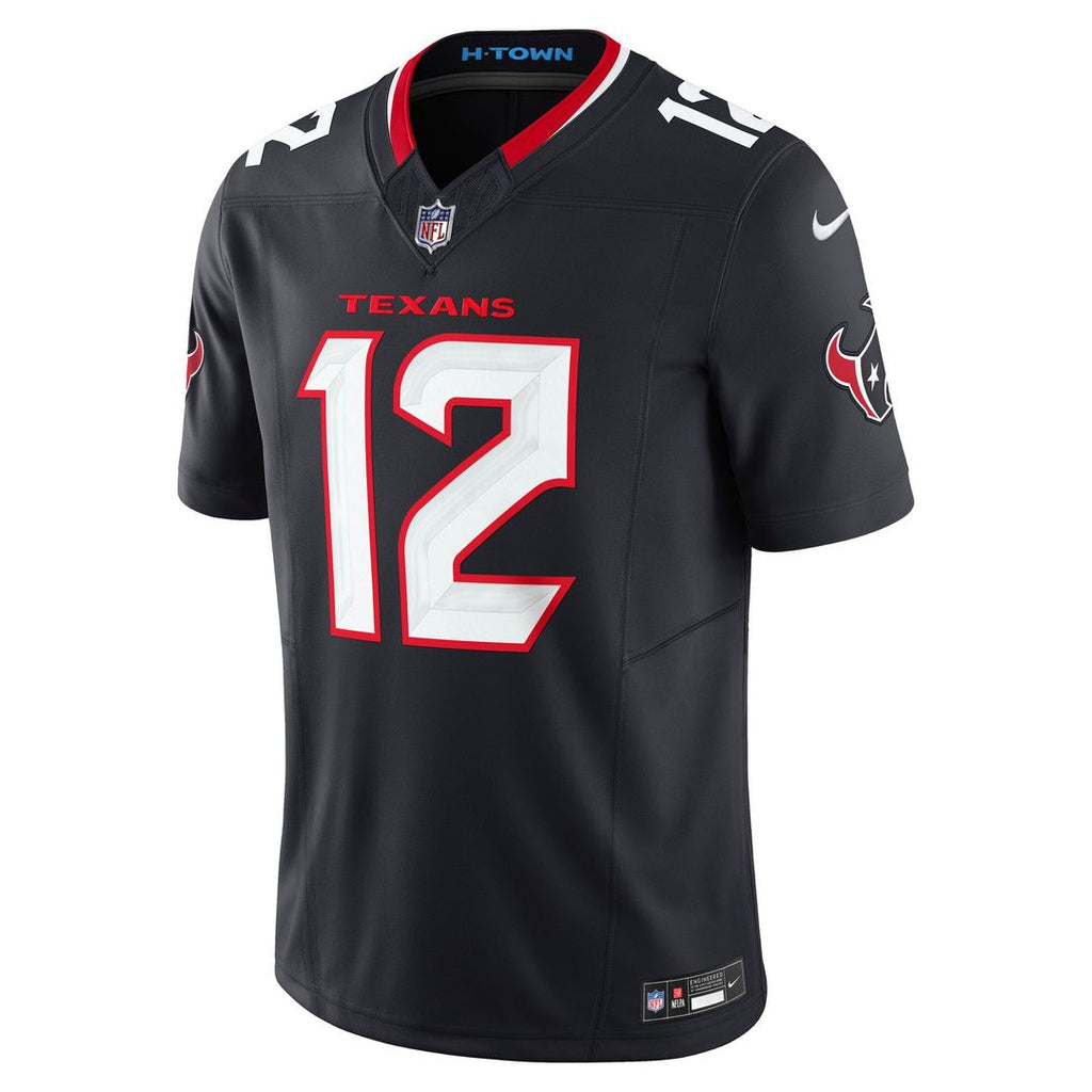 Houston Texans Nico Collins Nike Team Vapor F.U.S.E. Limited Jersey - Navy