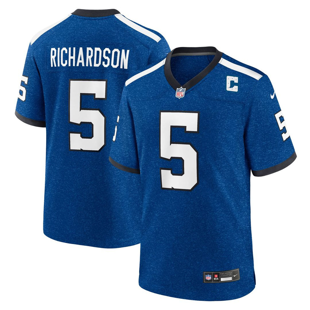 Indianapolis Colts Anthony Richardson Nike Indiana Nights Alternate Game Jersey - Royal