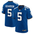 Indianapolis Colts Anthony Richardson Nike Indiana Nights Alternate Game Jersey - Royal