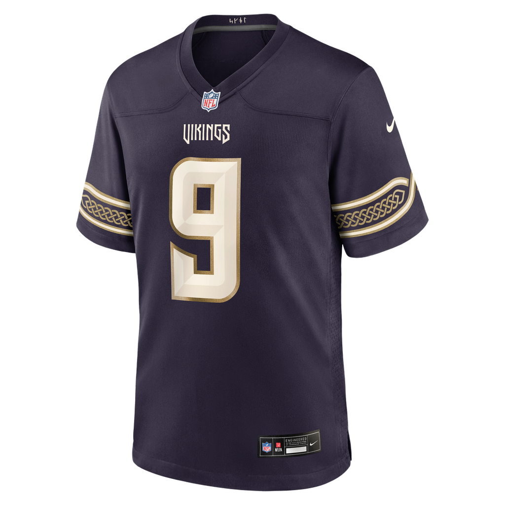 Minnesota Vikings J.J McCarthy Nike 2026 Rivalries Collection Game Jersey - Purple