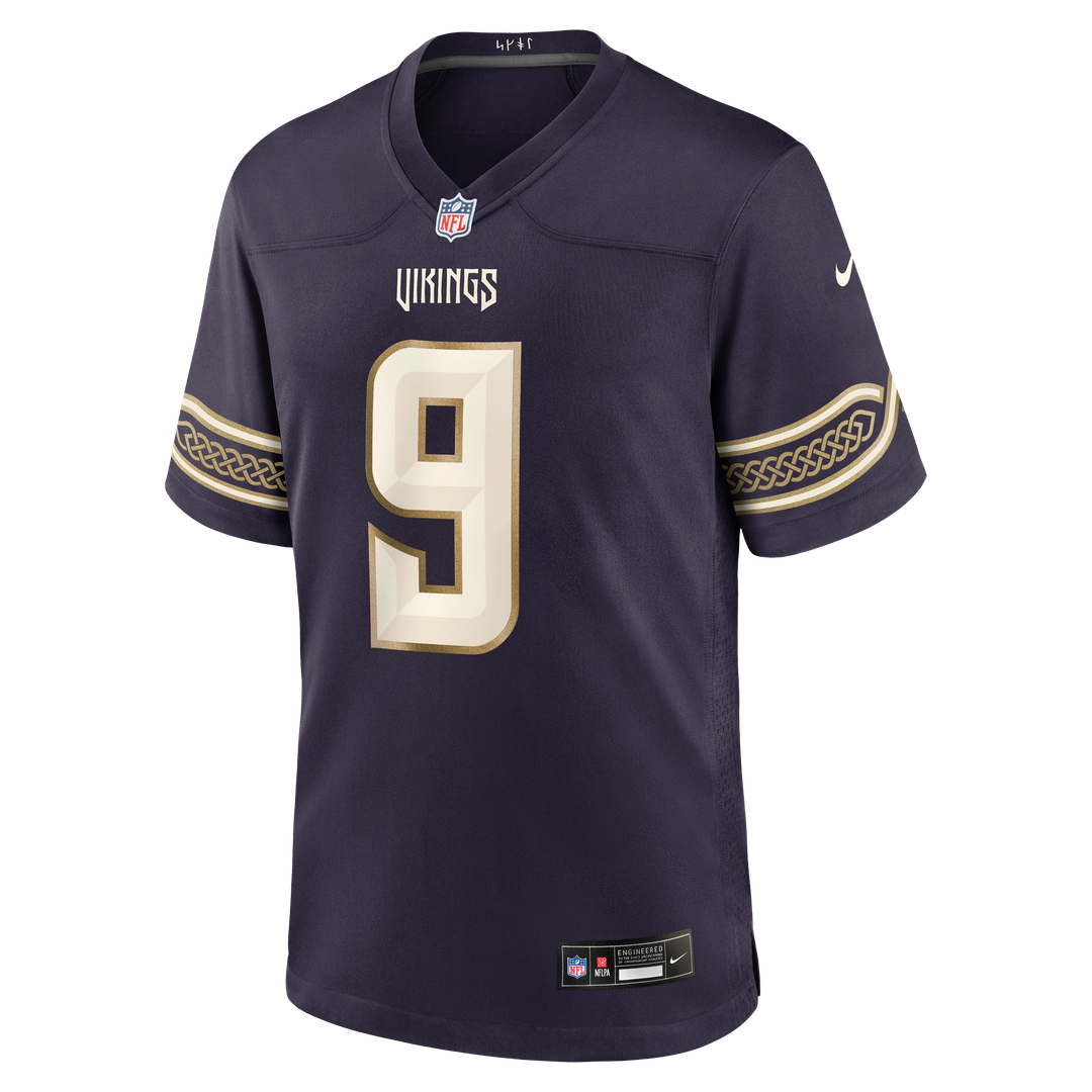Minnesota Vikings J.J McCarthy Nike 2026 Rivalries Collection Game Jersey - Purple