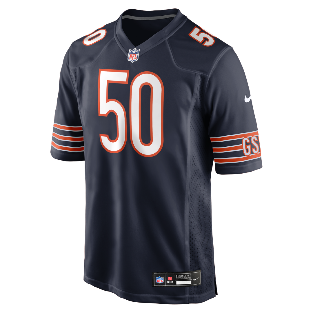 Chicago Bears Grady Jarrett Nike Team Game Jersey - Navy