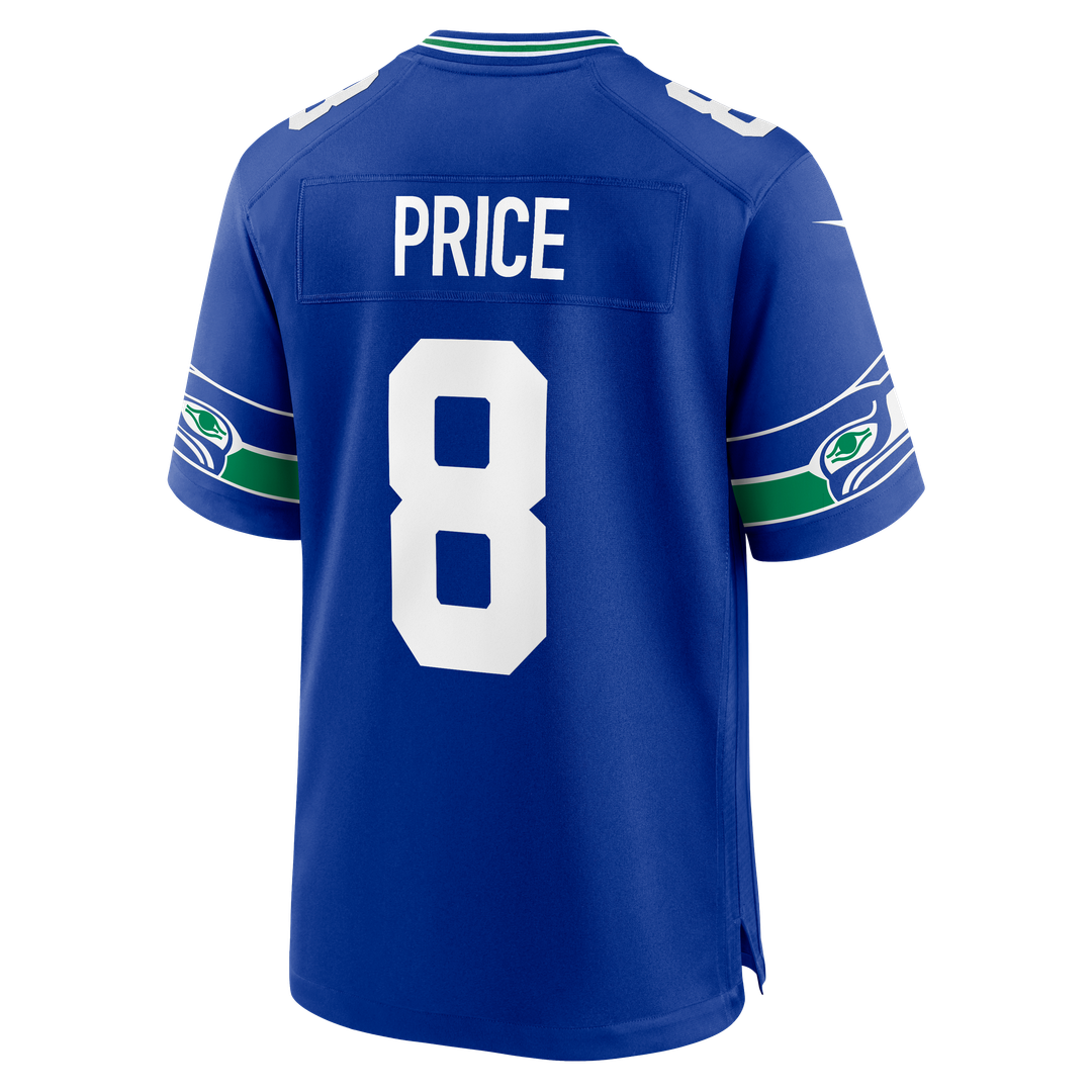 Seattle Seahawks Jadarian Price Nike Alternate Game Jersey - Royal