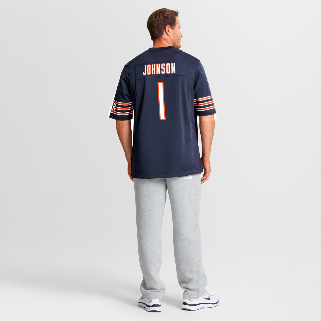 Chicago Bears Jaylon Johnson Nike Game Jersey - Navy