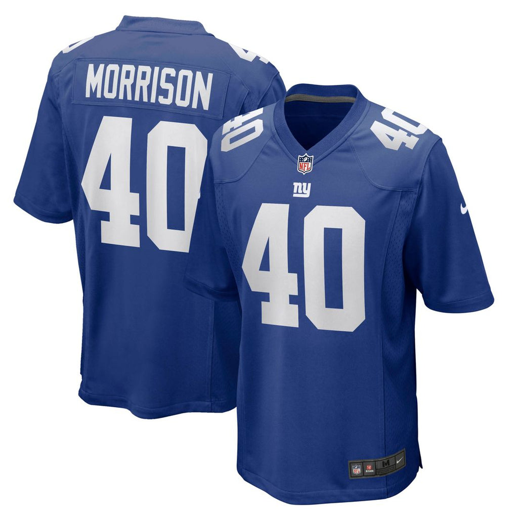 New York Giants Joe Morrison Nike Retired Player Jersey - Royal