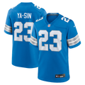 Detroit Lions Rock Ya-Sin Nike Team Game Jersey - Blue