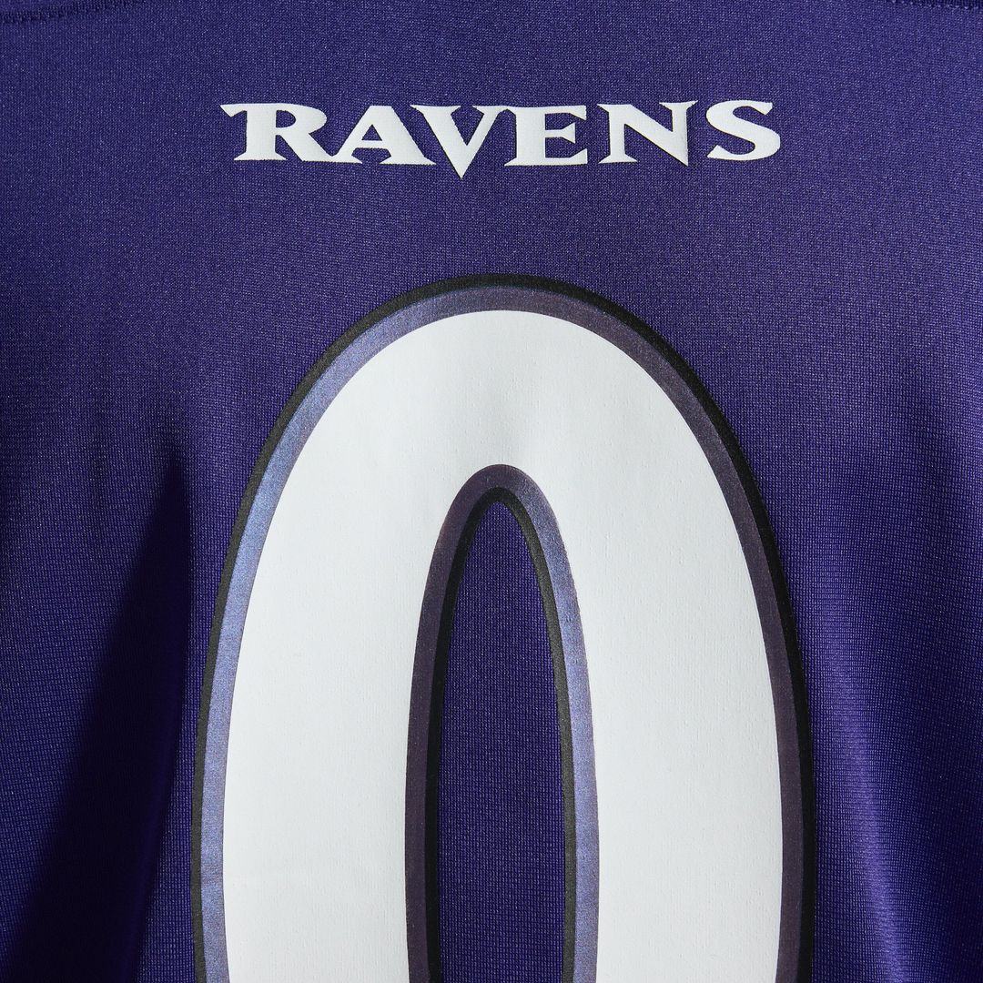 Baltimore Ravens Roquan Smith Nike Team Game Jersey - Purple