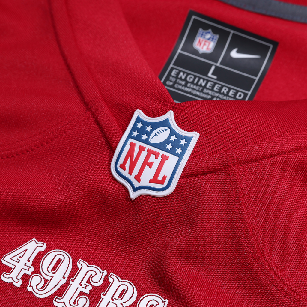 San Francisco 49ers Marques Sigle Nike Team Game Jersey - Scarlet