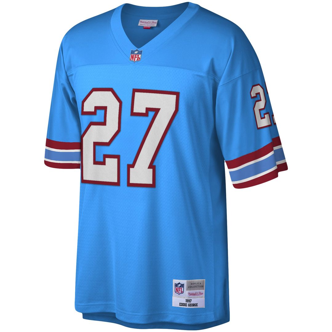 Houston Oilers Eddie George Mitchell & Ness Legacy Replica Jersey - White