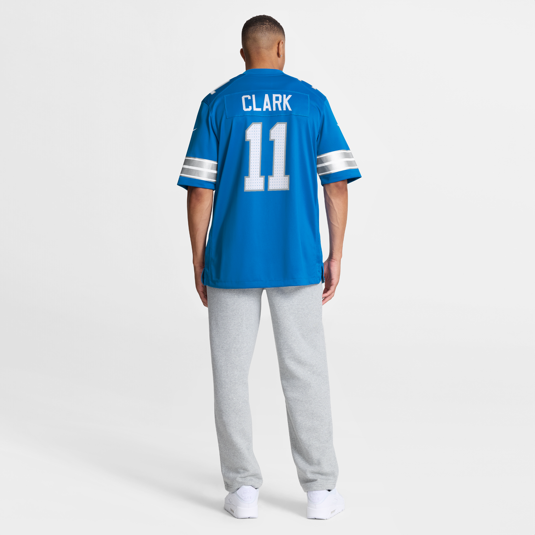 Detroit Lions Damone Clark Nike Team Game Jersey - Blue