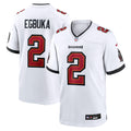 Tampa Bay Buccaneers Emeka Egbuka Nike Game Jersey - White