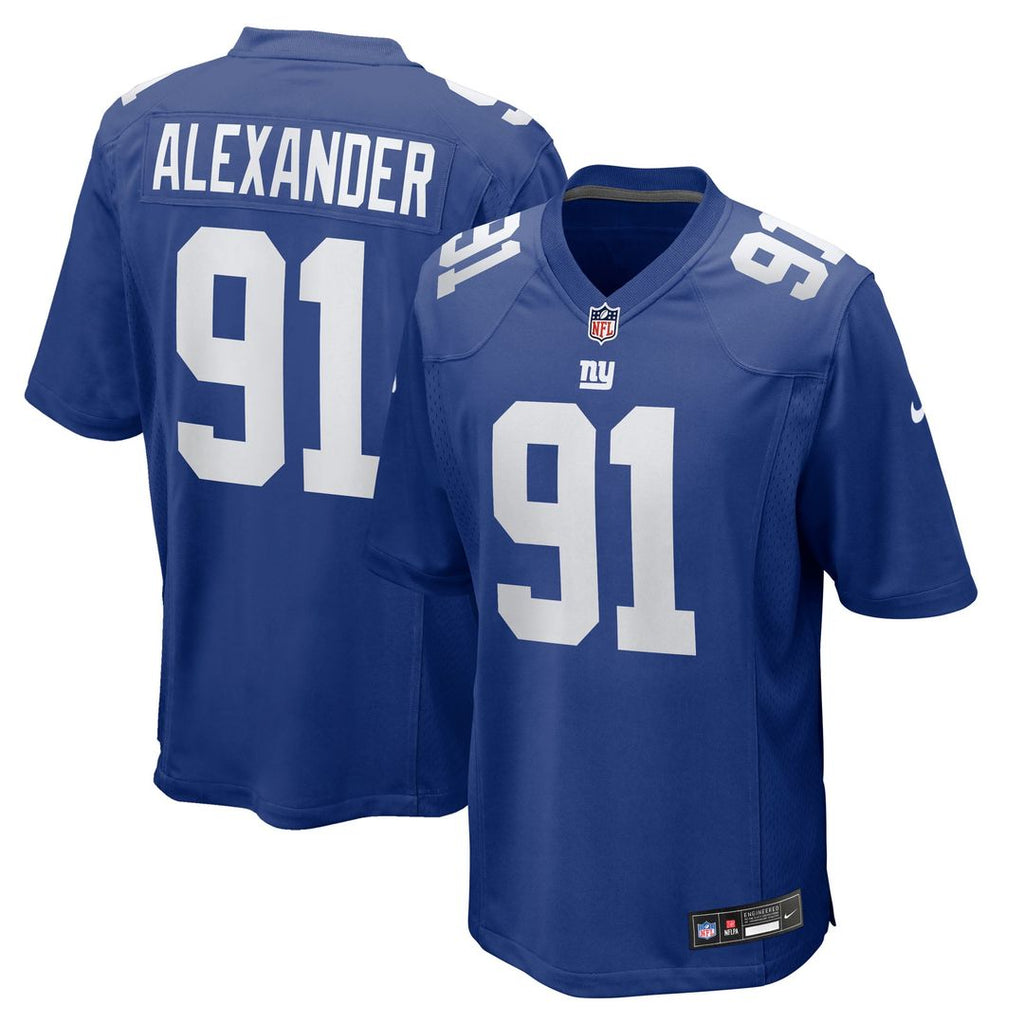 New York Giants Darius Alexander Nike Team Game Jersey - Royal