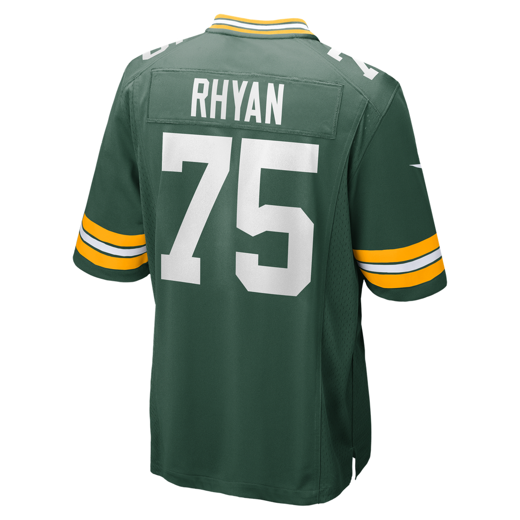 Green Bay Packers Sean Rhyan Nike Game Player Jersey - Green