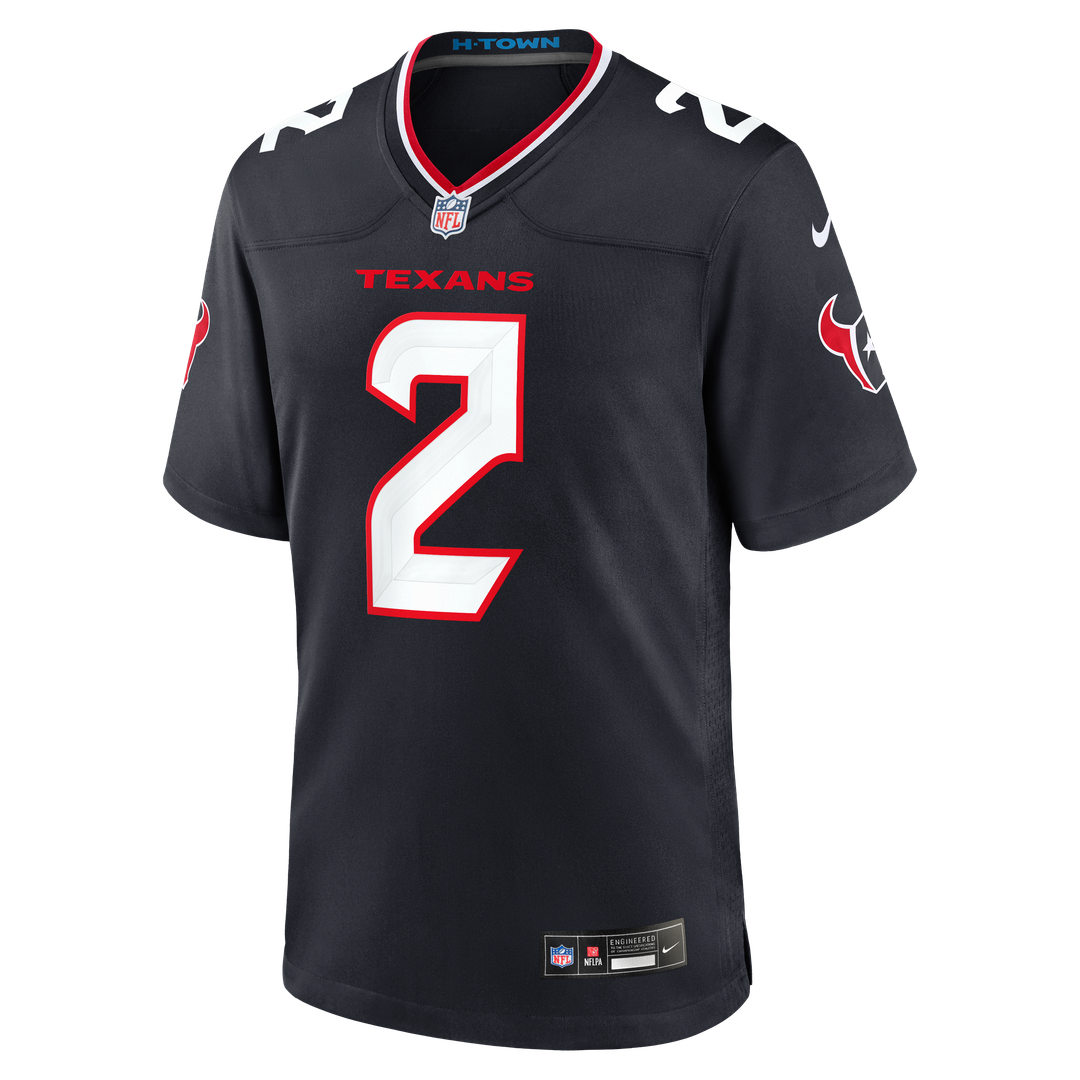Houston Texans Calen Bullock Nike Team Game Jersey - Navy