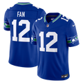 Seattle Seahawks 12s Nike Alternate Vapor F.U.S.E. Stitched Limited Jersey - Royal