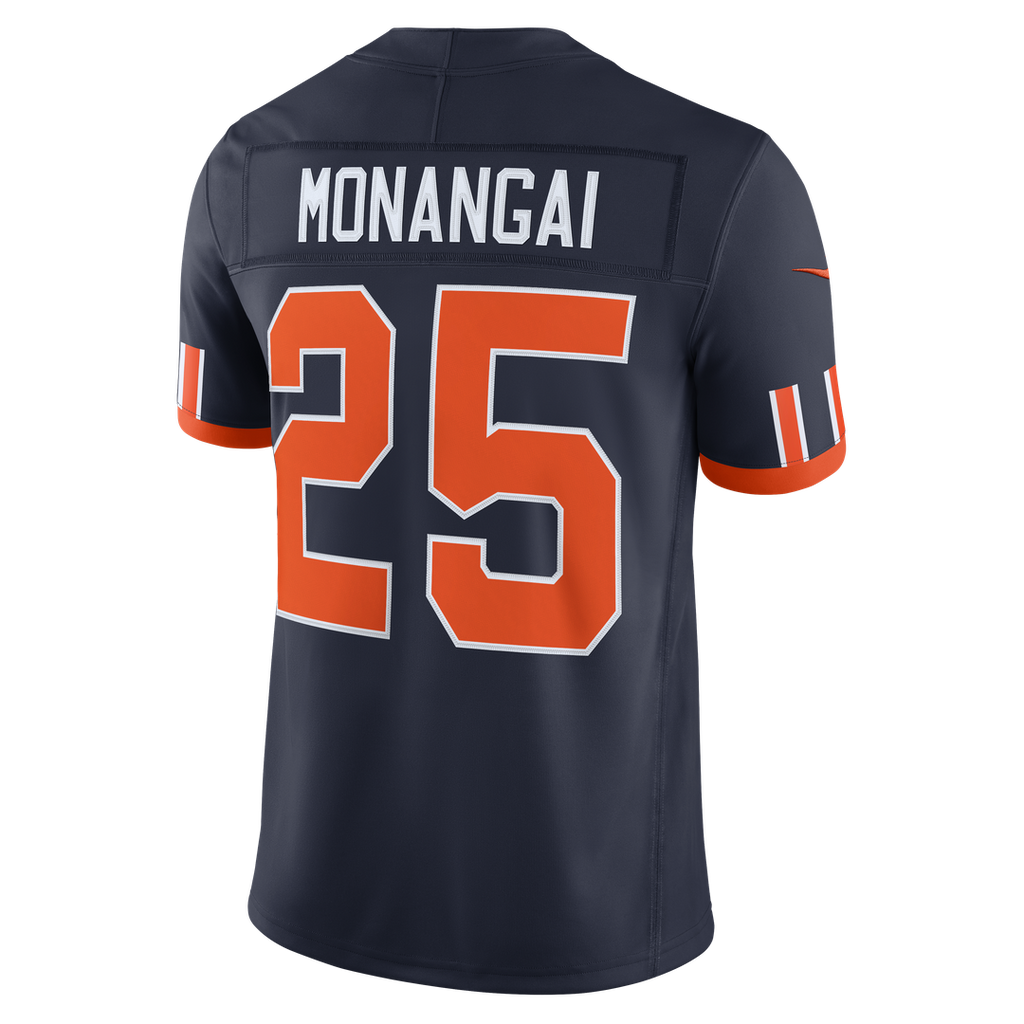 Chicago Bears Kyle Monangai Nike 2026 Rivalries Collection Stitched Limited Jersey - Navy