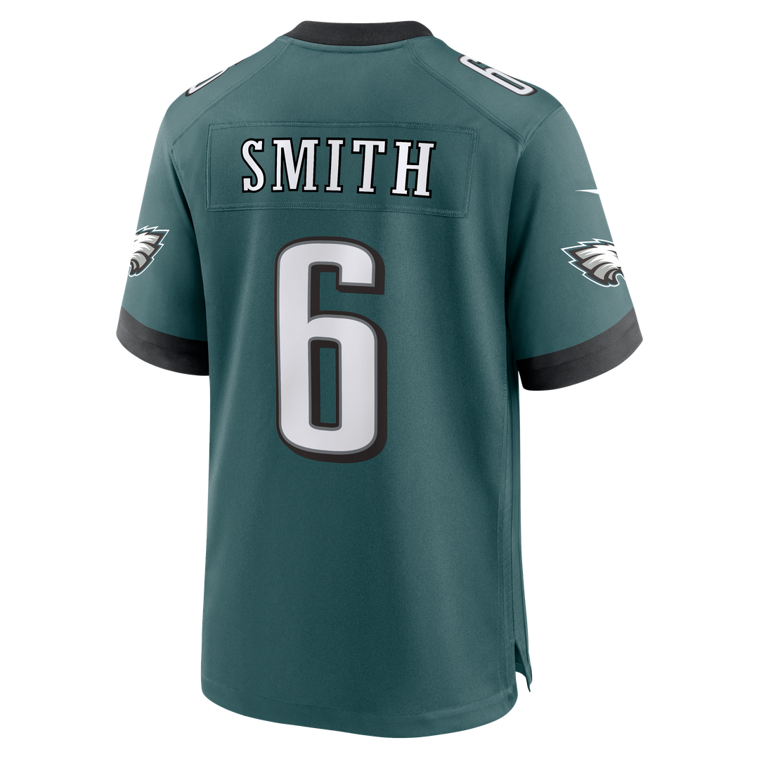 Philadelphia Eagles DeVonta Smith Nike Team Game Jersey - Midnight Green