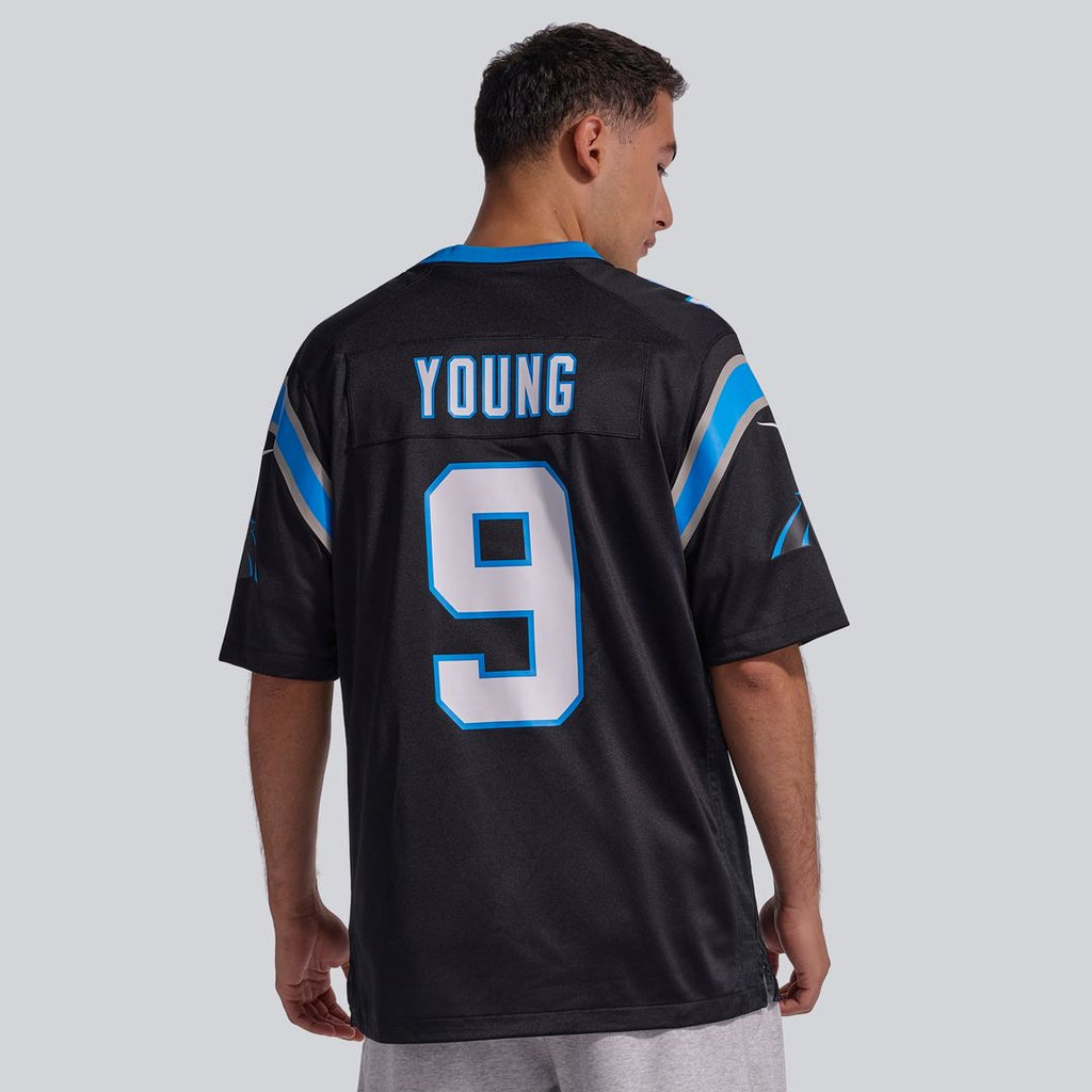 Carolina Panthers Bryce Young Nike Team Game Jersey - Black