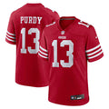 San Francisco 49ers Brock Purdy Nike Game Player Jersey - Scarlet