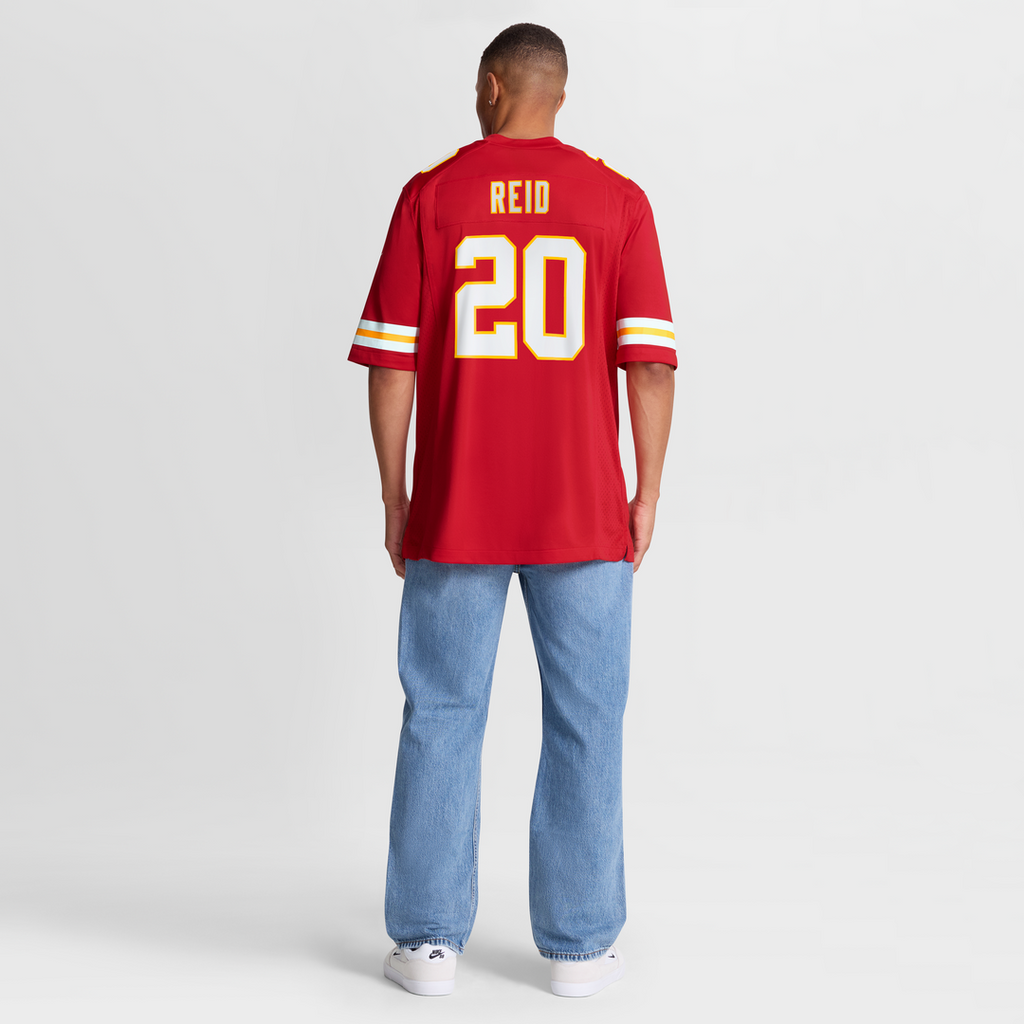 Kansas City Chiefs Justin Reid Nike Game Jersey - Red