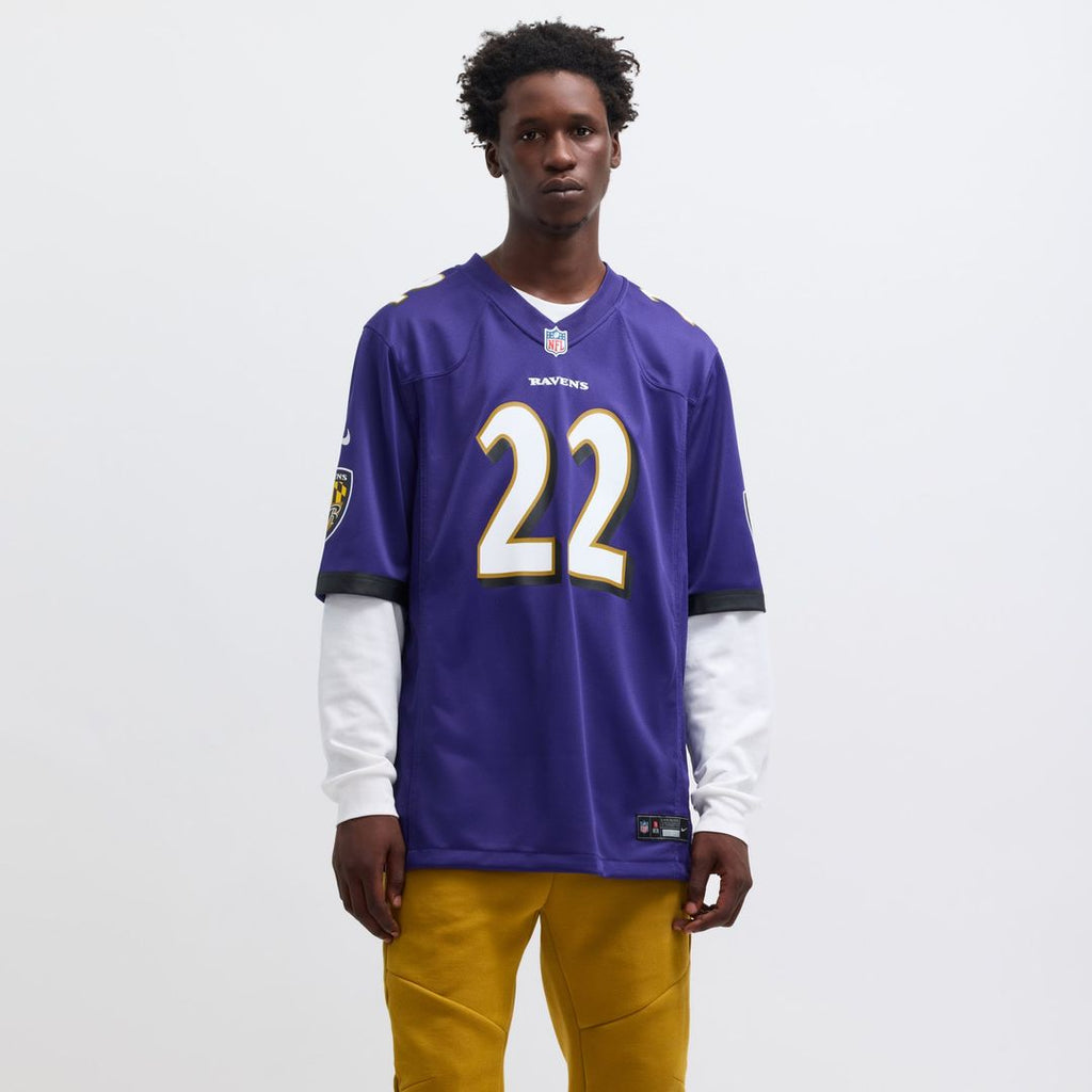 Baltimore Ravens Derrick Henry Nike Game Player Jersey - Purple