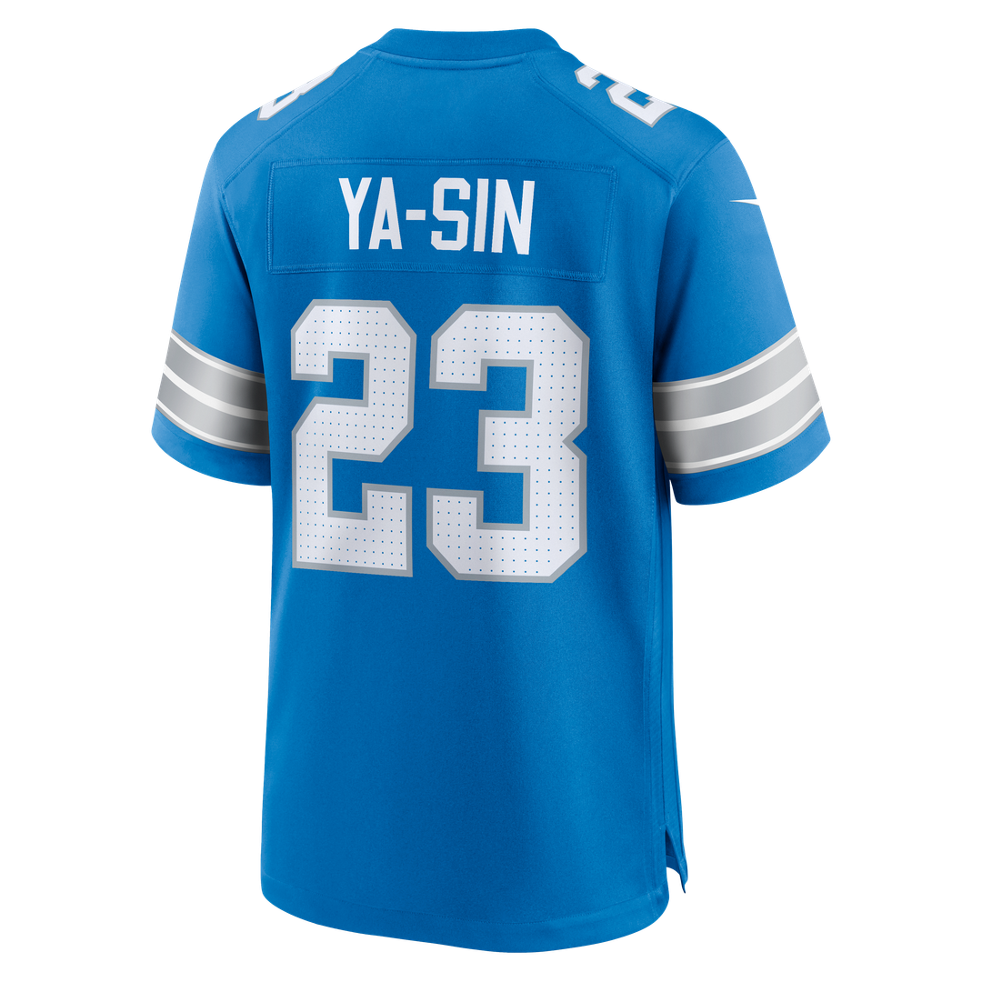 Detroit Lions Rock Ya-Sin Nike Team Game Jersey - Blue